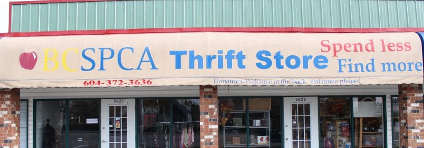 Thrift stores - BC SPCA