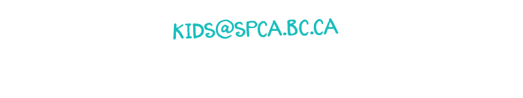 Open kids spca bc ca email to submit letters photos drawings